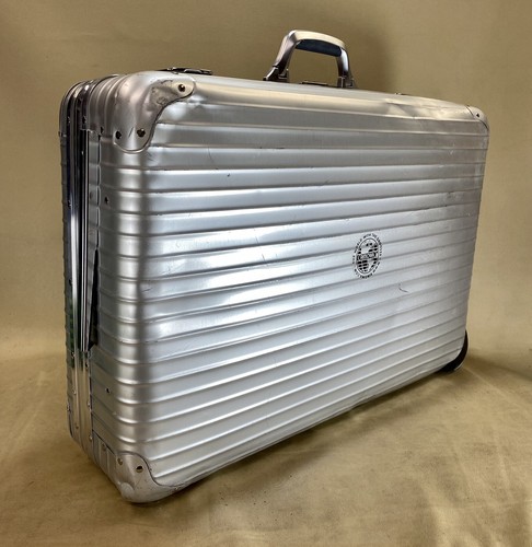 Vintage Rimowa Silver Aluminum Luggage 