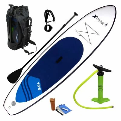 WATERSIDE SUP Stand Up Paddle Board Allround Neureus 305x76x15cm Höhe aufblasbar iSUP