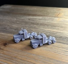 N SCALE 1:160 SEMI TRUCK 2pk