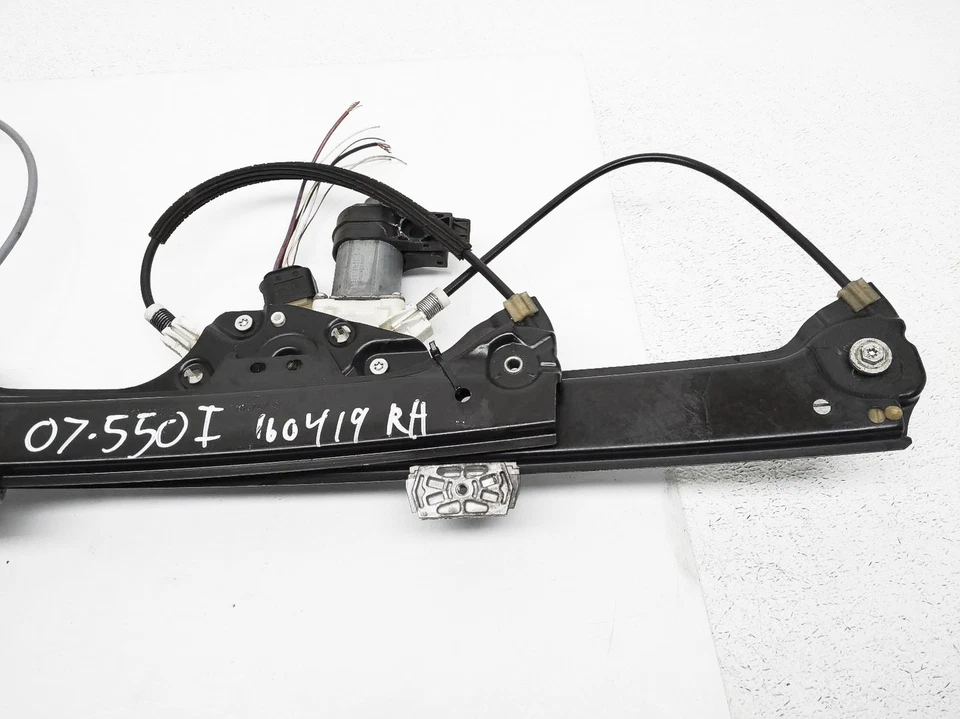Regulador de ventana eléctrica puerta pasajero delantero BMW 550I 2006-2010 51-33-7-184-384 Foto 3 de 4