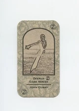 #TN18924 JOHN CURRY Oddball Green UV Light Game Card