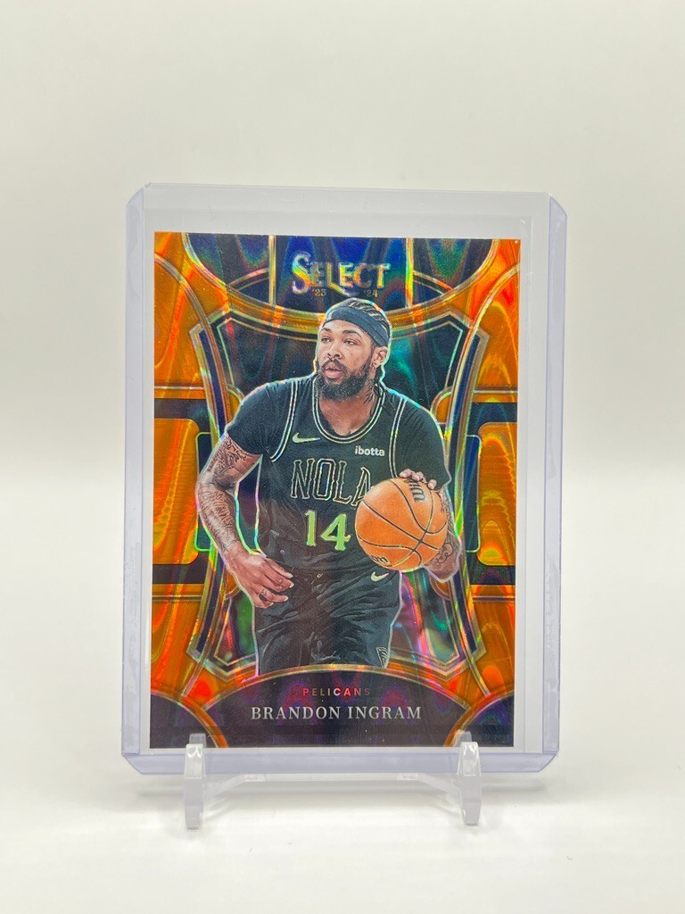 2023-24 Panini Select #28 Brandon Ingram Mezzanine Orange