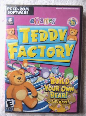 40518 - Teddy Factory Build Your Own Bear [NEU/VERSIEGELT] - PC () Windows XP 