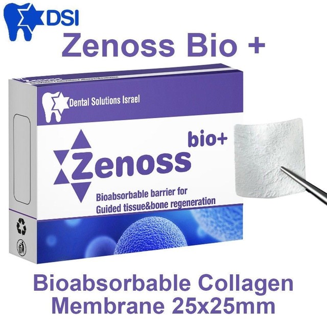 Dental Implant DSI Zenoss Resorbable Collagen Bovine Barrier Membrane