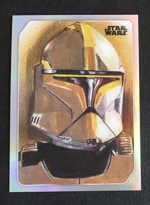 Topps Star Wars Celebration 2023 Silver Base Karte Clone Trooper