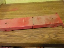 vintage nylint truck red chassis for parts