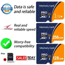 1TB Memory Card Micro SD Ultra 32GB 64GB 128GB 256GB Lot Ultra Extreme Pro