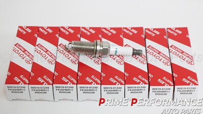 Lexus Iridium Spark Plug Set of 8 Genuine OEM 90919-01249