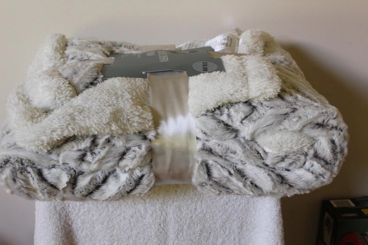 Wayland Square Deluxe Sherpa Plush Throw 50