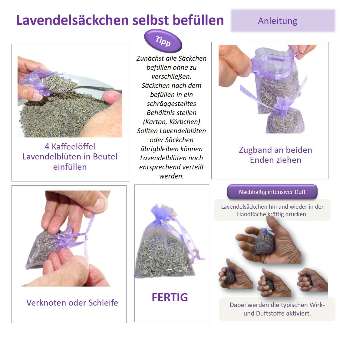 Duftsäckchen Frischer Duft Im Kleiderschrank Hausmittel