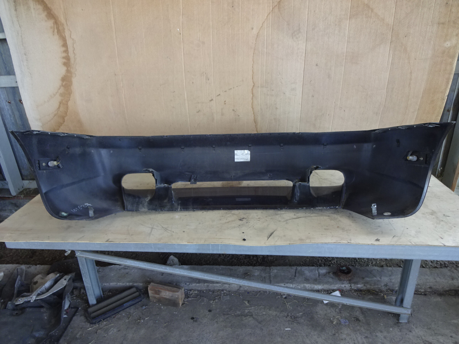 Maserati 4200 Coupe-Spyder - Standard OEM Rear Bumper Black - P/N 980001069