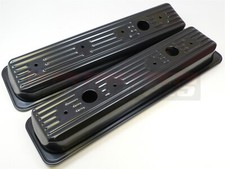 87 Sbc Small Block Chevy Center Bolt Black Valve Covers 5.0 5.7 305 350 Vortec 87 Sbc Small Block Chevy Center Bolt Black Valve Covers 5.0 5.7 305 350 Vortec