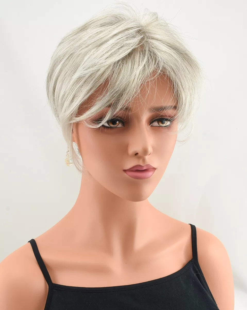 SALON SLEEK Wig by Gabor GL51 56 Sugared Pewter Petite Average