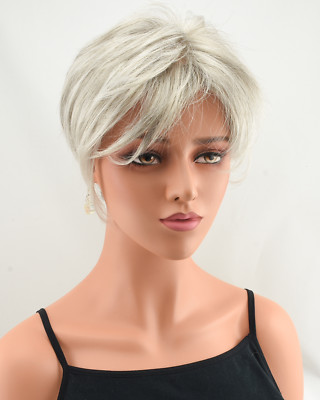 SALON SLEEK Wig by Gabor, GL51/56 Sugared Pewter, Petite/Average Cap, CLEARANCE