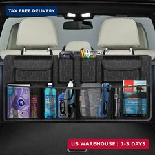 esouler Car Trunk Organizer, Super Capacity Backseat Car Organizer for SUV/Truck