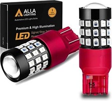Newly Upgraded 7440 7443 LED Brake Stop, Tail, Turn Signal Lights Pure Red