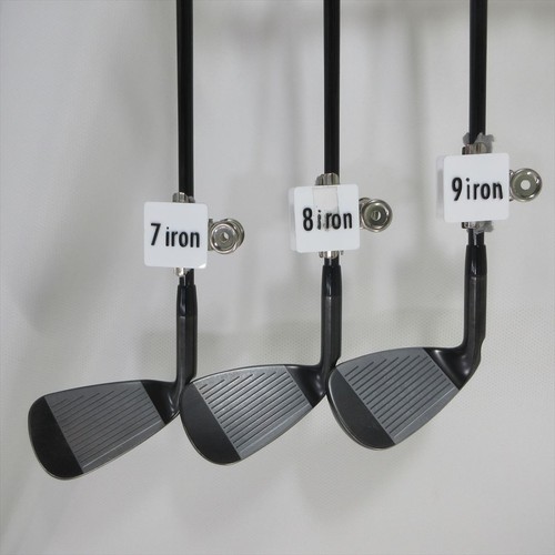Ping Iron Set G710 Regular ALTA DISTANZA BLACK 40 5 pieces Dot Color Green - Picture 9 of 12