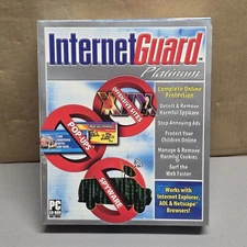 Internet Guard Platinum PC CD-ROM Anti Spyware Security Software