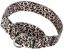 Martingale Collar for Dogs -Leopard Wide Thick Dog Collar for Medium Dogs 19