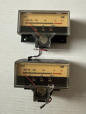 Studer A807 VU Meters   Tested, Not Working