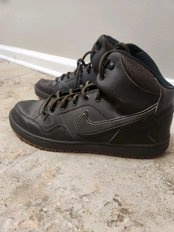 Nike Son of Force Medio Invierno Marrón Tenis Zapatos Botas Para Hombre Talla 10.5 807242-222 Foto 2 de 4