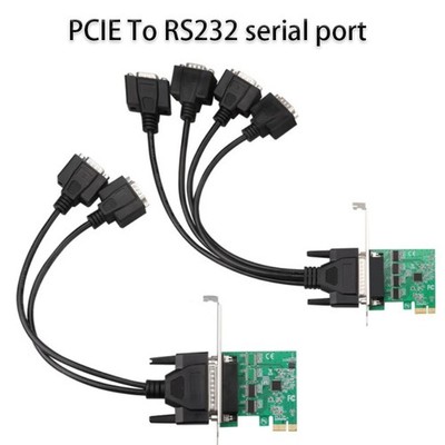 PCI E Sata Card Controller serial port Riser Card Adapter PCI-E Expansion Card