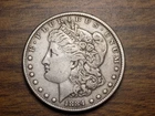 MORGAN SILVER DOLLAR 1884 NICE XF 90% SILVER COIN
