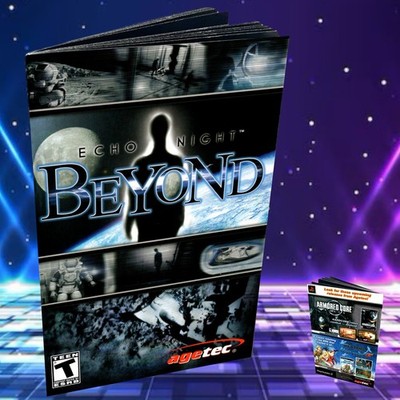 Replacement Manual for Echo Night Beyond - Sony PS2 Instruction Booklet