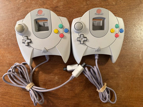 SEGA Dreamcast Console - White HKT-3020 - 2 Controllers, Cables - Tested & Works