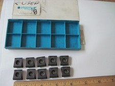 (Qty 10) Ingersoll DPM434R004 IN2005 Carbide Milling Inserts 5811649