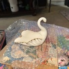 Vintage Lenox Ivory Porcelain Swan Wedding Card Holder Gold Accents — photo 8