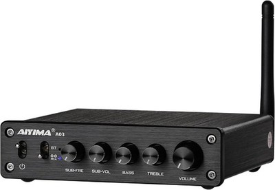 AIYIMA A03 TPA3116 Subwofer Bluetooth HiFi TPA3116D2 2.1 Channel new