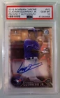2016 Bowman Chrome Vladimir Guerrero Jr. Auto Graded PSA 10 Gem Mint Autograph