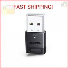 UGREEN USB Bluetooth Adapter for PC, Bluetooth 6.0 Dongle Receiver EDR BLE, Pl