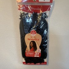 Outre X-Pression Springy Afro Twist Pre-Fluffed Crochet Synthetic 3X 16" Color 2