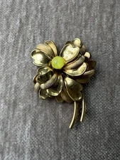 Vintage Forstner Flower Pin/ 1/20 12K Gf/ 1960'S
