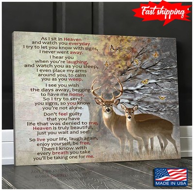 Deers &amp Butterflies As I Sit In Heaven And Watch You Everyday I Try To Let...