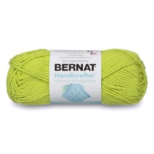 Bernat Handicrafter Cotton Solids Yarn, 1.75 oz, Gauge 4 Medium, 100 Cotton