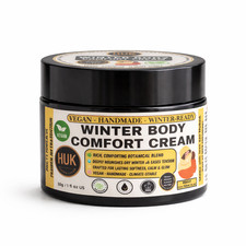 Winter Comfort Body Cream 30ml Dry Skin Calendula Shea Ginger Vegan Handemade UK