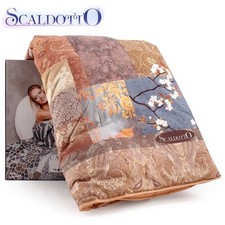 Plaid imbottito SCALDOTTO CALEFFI articolo ALCOVA variante ORO - N°53