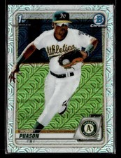 2020 Bowman #BCP-145a Robert Puason Chrome Prospects Mojo Refractor Base card