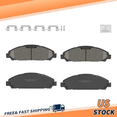 Front Ceramic Brake Pads for Ford Mustang 2015-2023 W/2 Piston Front Calipers