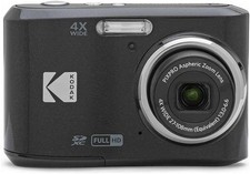Kodak PIXPRO FZ45 Digital Camera Black 16MP 4x Zoom Full HD 1080p AA Battery