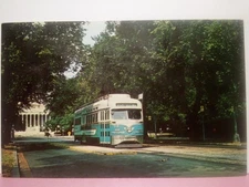 Washington DC Silver Sightseer trolley streetcar 60s