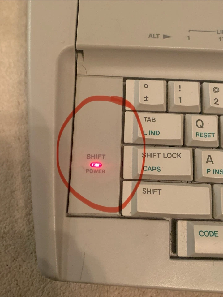 Máquina de escribir eléctrica portátil Brother GX-6750 Daisy Wheel - probada y funcionando. Foto 3 de 4