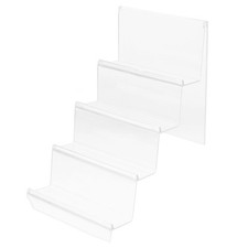 Purse Display Stand Acrylic 4 Tier Wallet Holder Rack Multi Layer Display Shelf