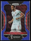2022 Panini Prizm FIFA World Cup #194 Ellyes Skhiri Blue Wave #/199
