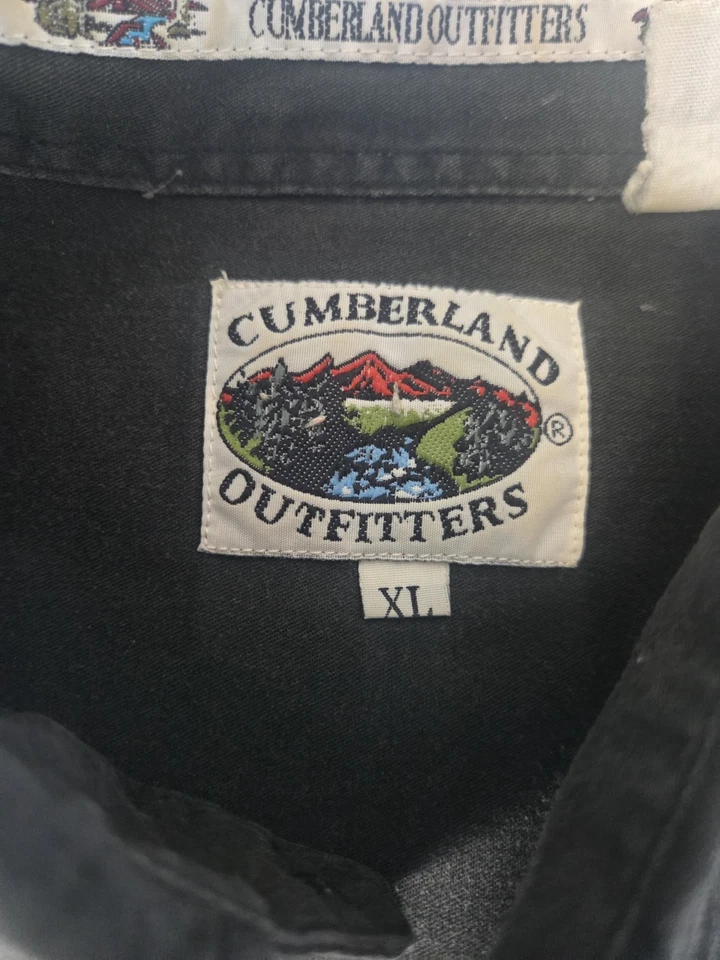 Vtg Cumberland Outfitters Shirt Mens XL Western Pearl Snap Cowboy Aztec  - Image 4 of 4