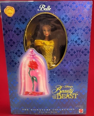 Disney Beauty And The Beast Belle Barbie Doll Signature Collection 1996 With Box - Image 1 of 4