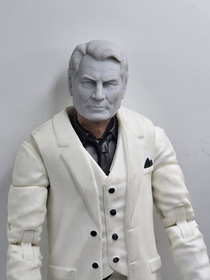 3d Printed BAT VIGILANTE 89 Grissom HEAD 6'' 1:12 Classified/Legends SCALE 